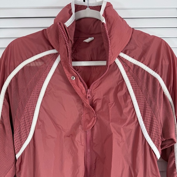 Free People Movement Rose June Windbreaker Track Jacket Mesh Lightweight XS - Picture 6 of 12